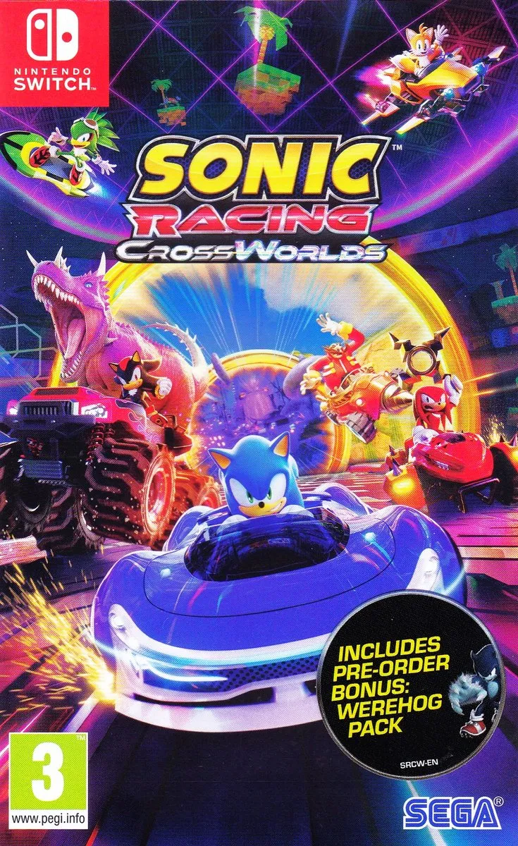 Sega Sonic Racing CrossWorlds Nintendo Switch