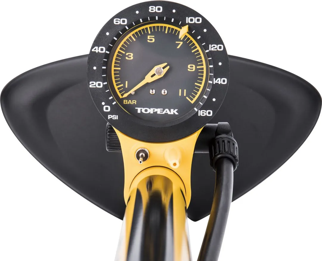 Topeak JoeBlow Sport III Vloerpomp - Geel