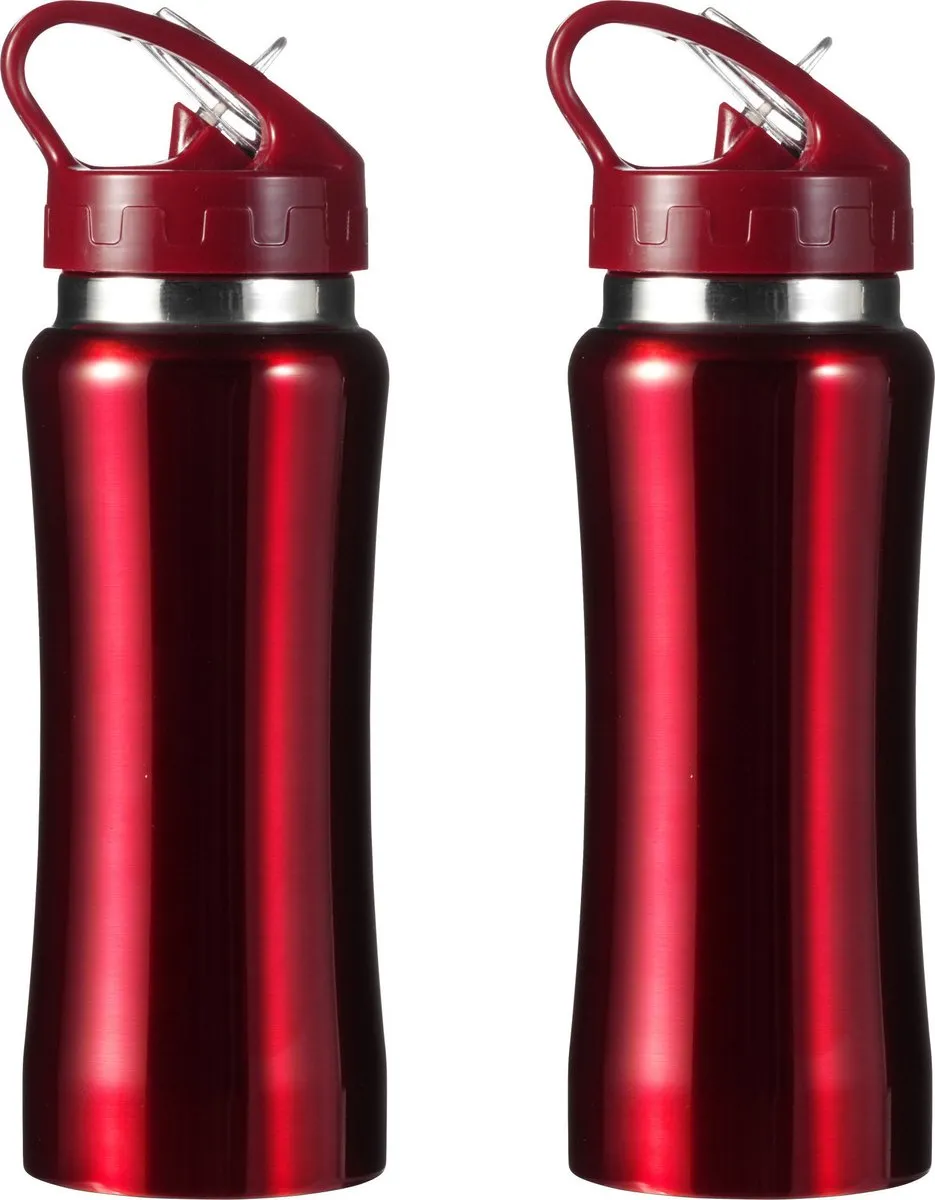 Bellatio Design Sportbidon 0.6L - Rood