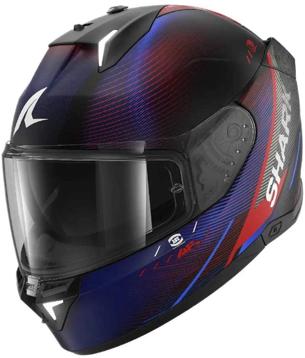 Shark Skwal i3 Speed Tech Helm - XL - Zwart/Rood/Wit - afbeelding 6 van 6