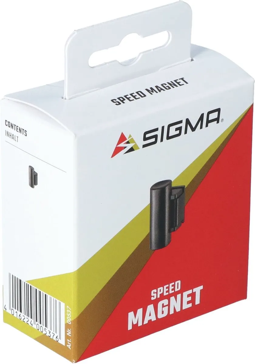 Sigma Snelheidsmagneet - Zwart