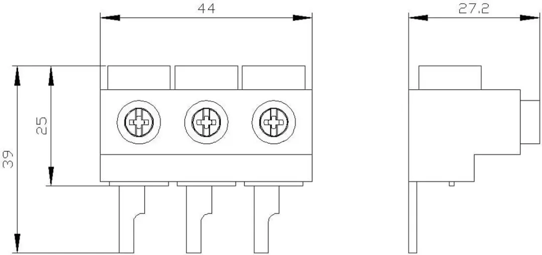 Siemens 3RV1915-5A Vermogensklem - 1 Stuk