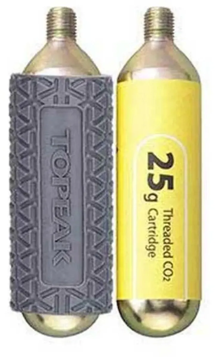 Topeak CO₂ Patroon 25g - 2 Stuks