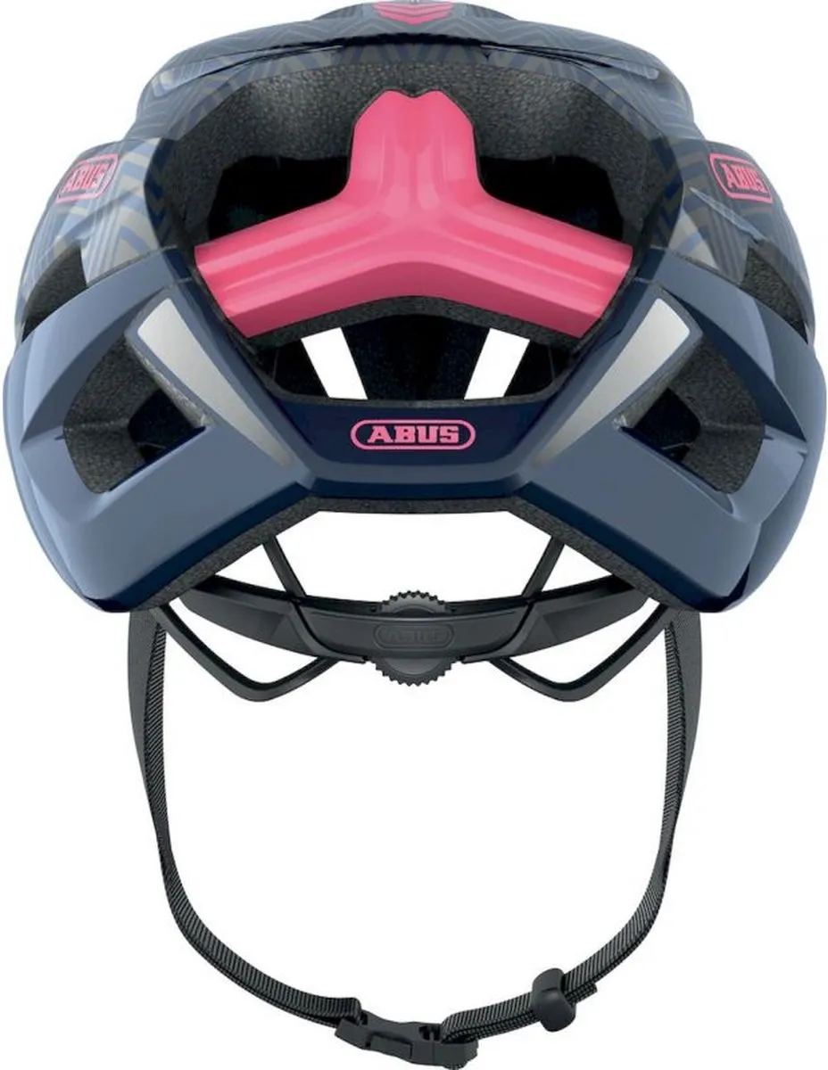 ABUS Stormchaser Fietshelm Zigzag Blue S