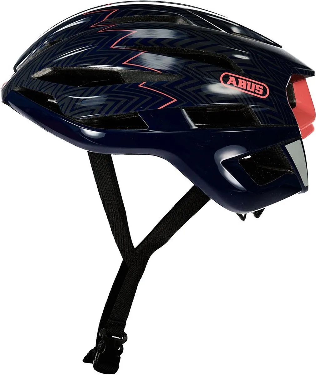 ABUS Stormchaser Fietshelm Zigzag Blue S