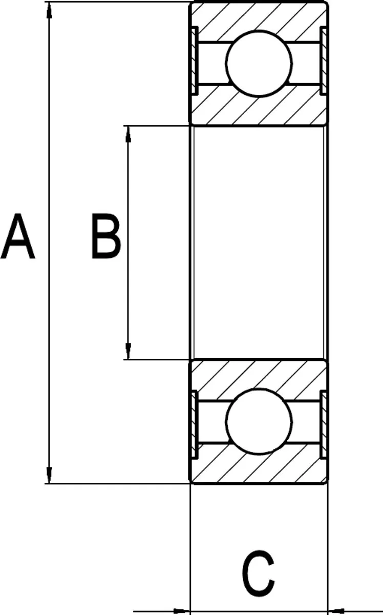 SKF 6202 2RS1-C3 Lager - 2 Stuks
