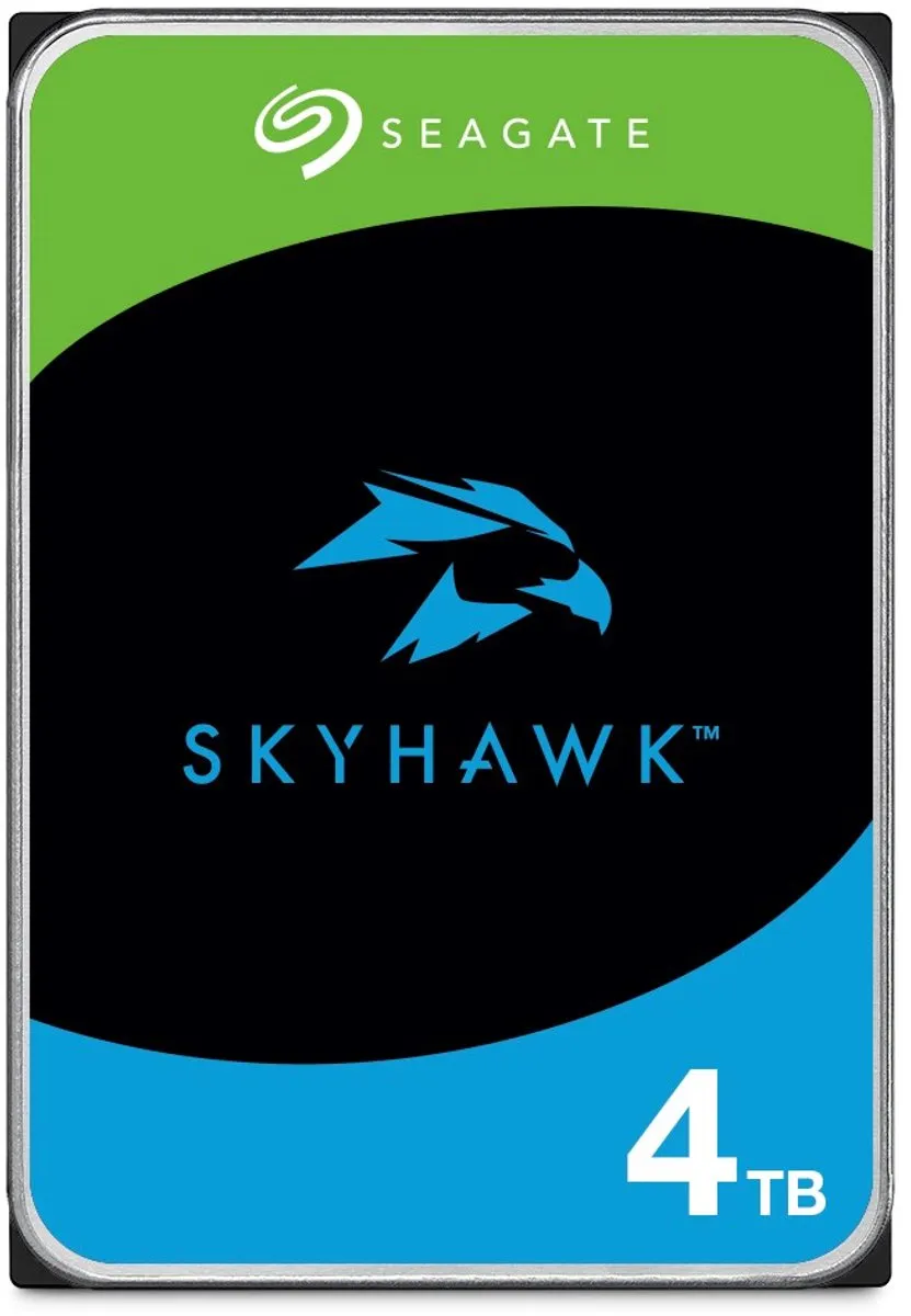 Seagate SkyHawk Surveillance HDD 4TB - 3.5" - 256MB Cache