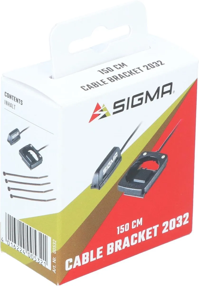 Sigma Fietscomputerhouder 2032 - 1 Stuk - Zwart