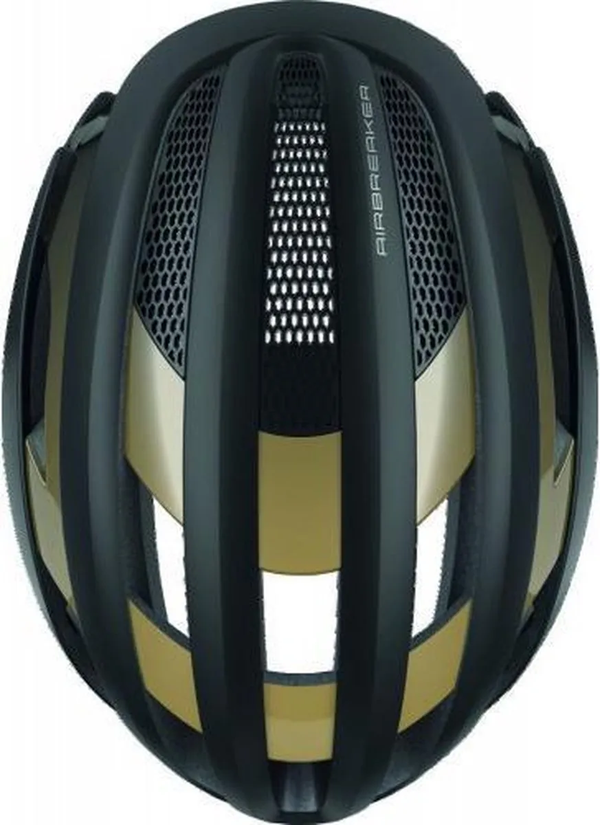 ABUS AirBreaker Fietshelm S - 51-55cm - Zwart/Goud