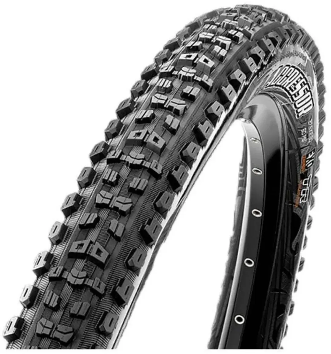 Maxxis Aggressor Vouwband 29x2.50" EXO TR - Mountainbike - Tubeless - Zwart