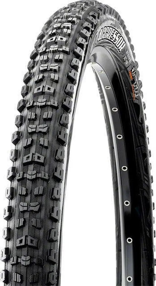 Maxxis Aggressor Vouwband 29x2.50" EXO TR - Mountainbike - Tubeless - Zwart