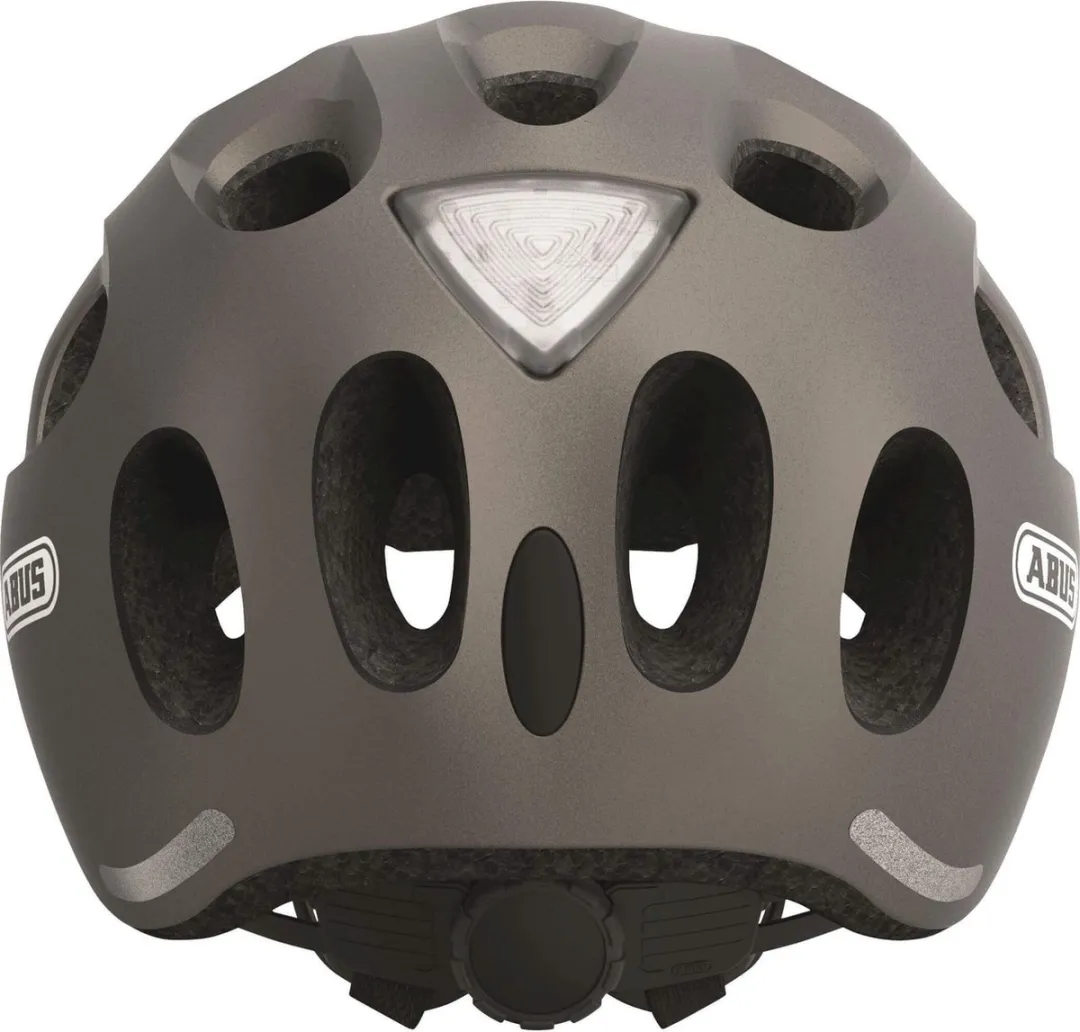 ABUS Youn-I ACE Fietshelm - Metallic Silver L