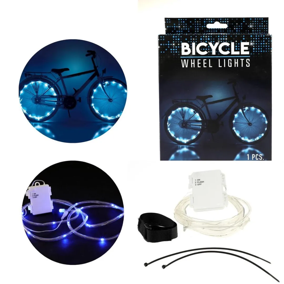 Toi-Toys Verlichtingsset Fiets LED - Licht Snoer 3m - Multicolor
