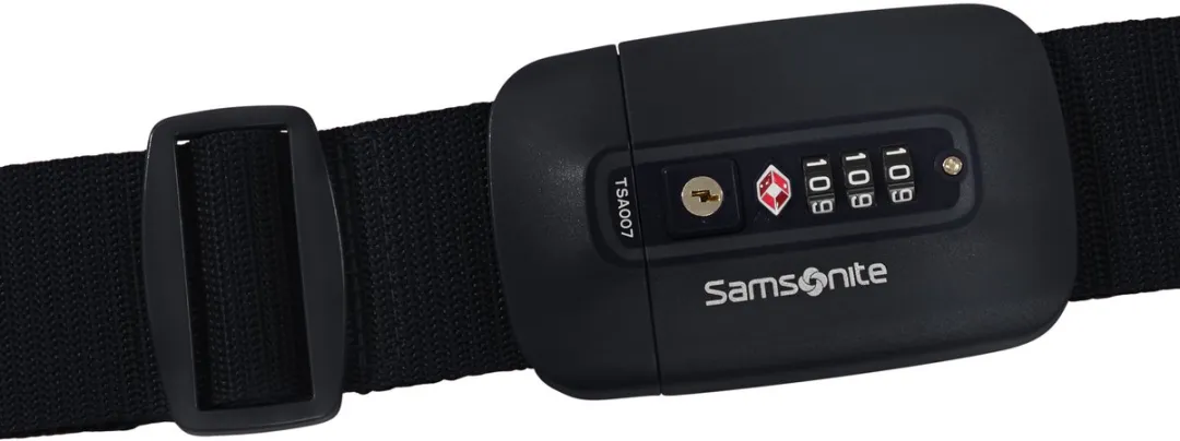 Samsonite Travel Accessoire Riem - TSA-slot - Black