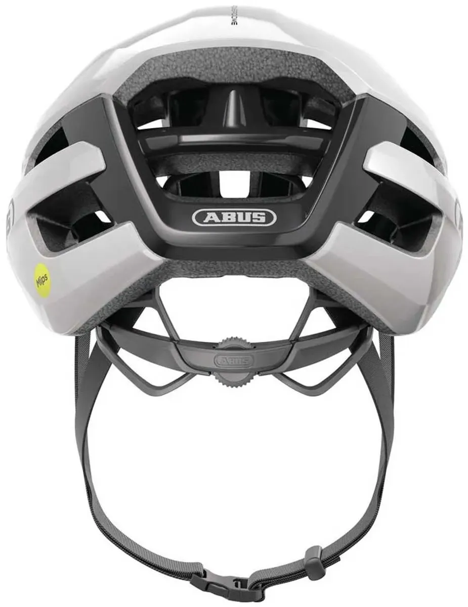 ABUS Powerdome MIPS Fietshelm - L - Shiny White - afbeelding 6 van 6