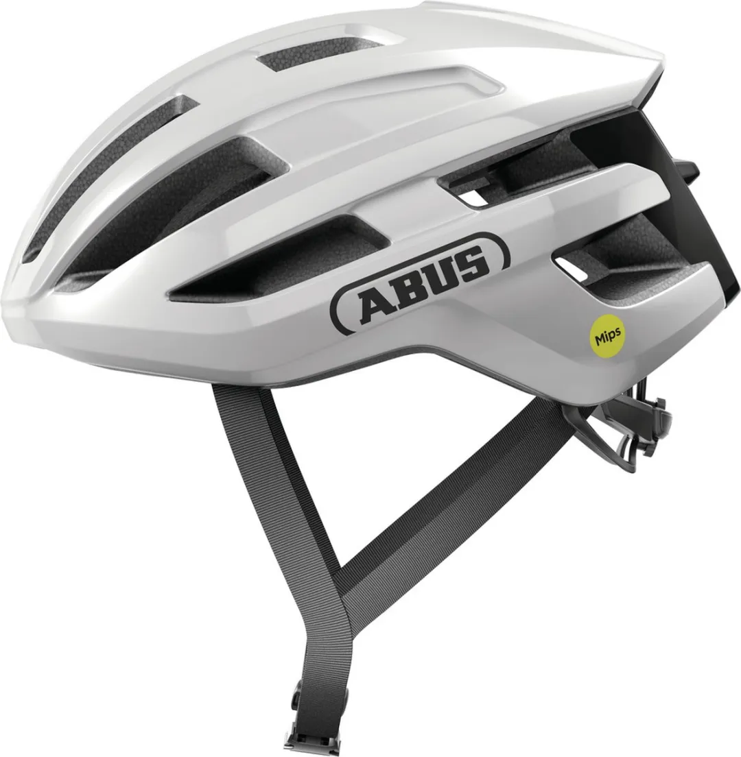 ABUS Powerdome MIPS Fietshelm - L - Shiny White