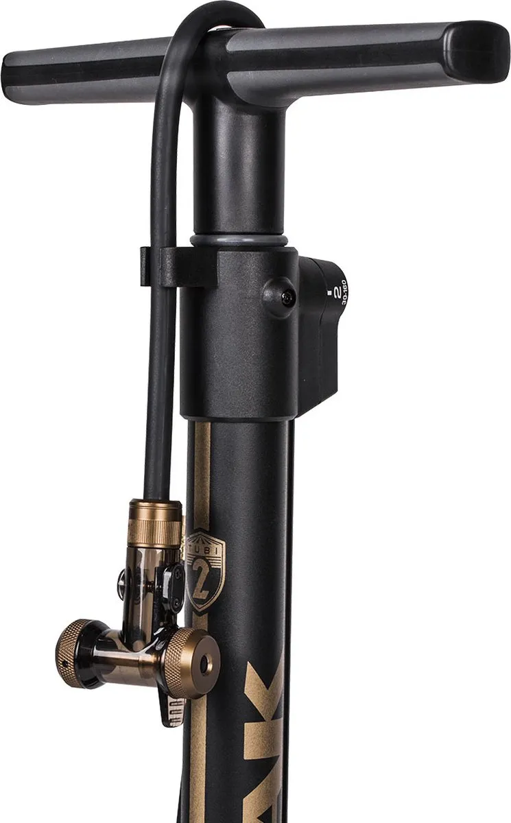 Topeak JoeBlow Tubi 2Stage Vloerpomp - Zwart