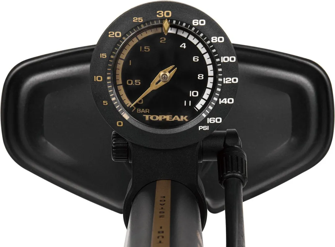 Topeak JoeBlow Tubi 2Stage Vloerpomp - Zwart