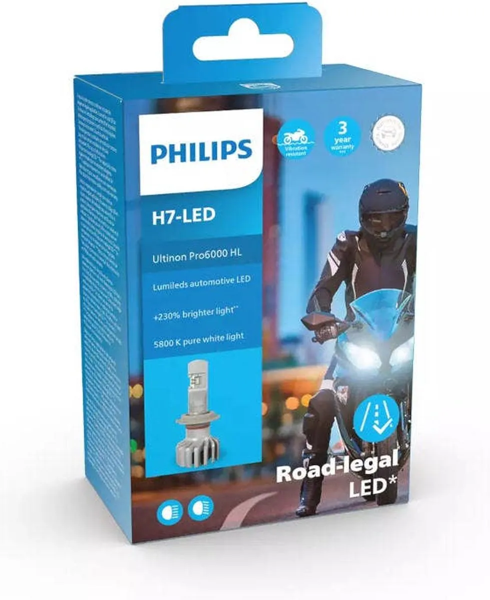 Philips Ultinon Pro6000 LED H7 HL LUM11972U6000X1