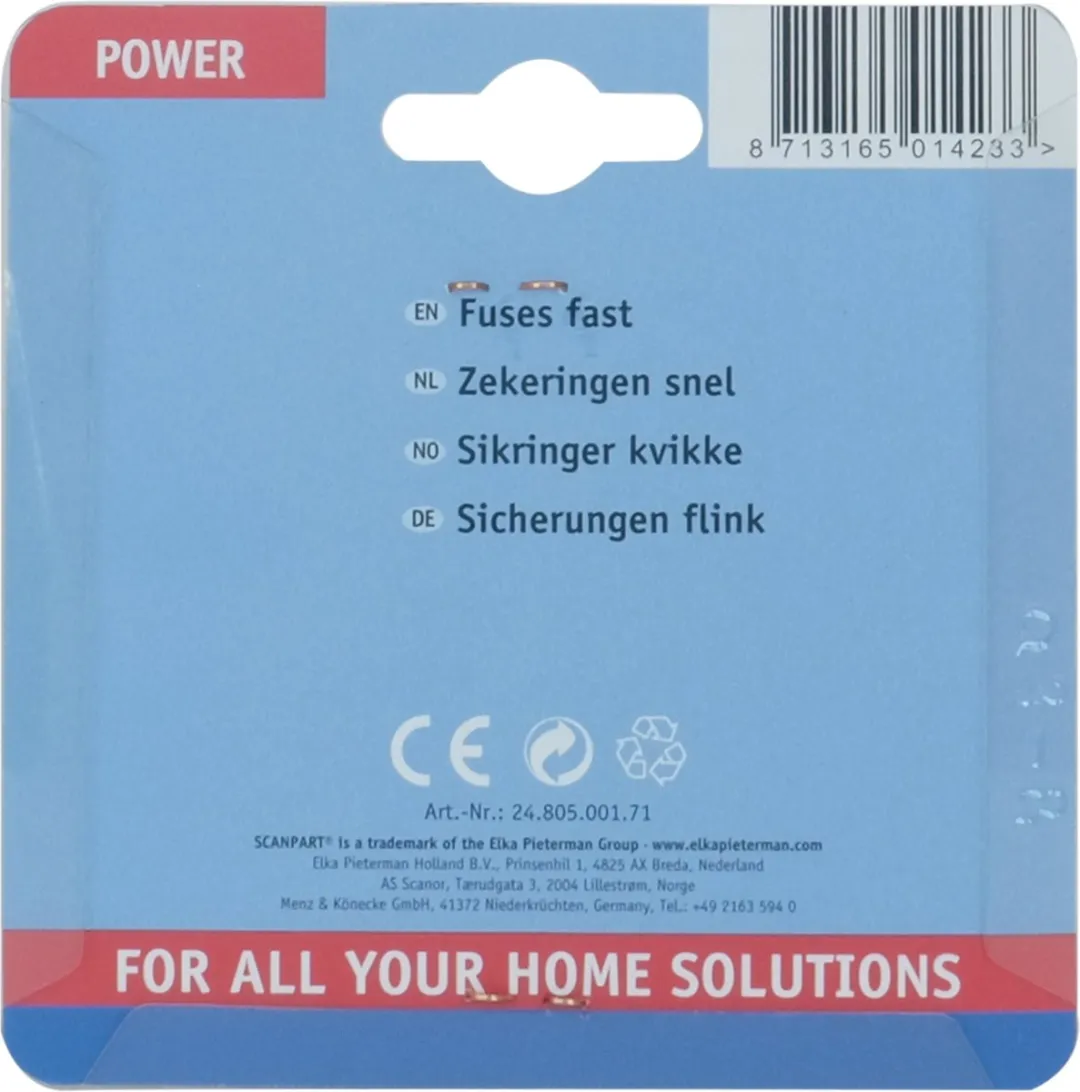 Scanpart Zekeringen 16A - 5 Stuks