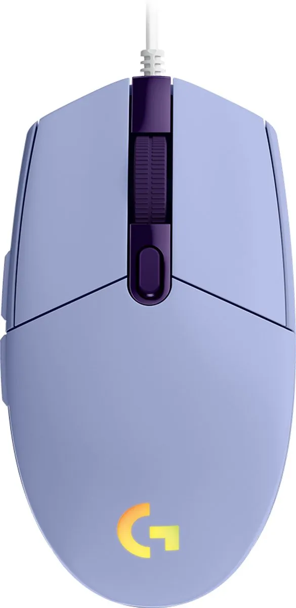Logitech G G102 LIGHTSYNC Muis 8000 DPI - Lila