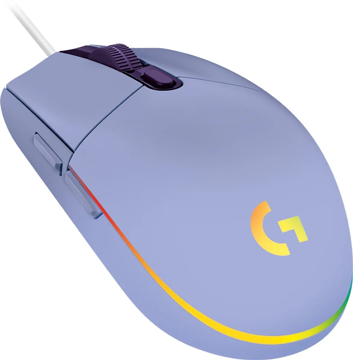 Logitech G G102 LIGHTSYNC Muis 8000 DPI - Lila