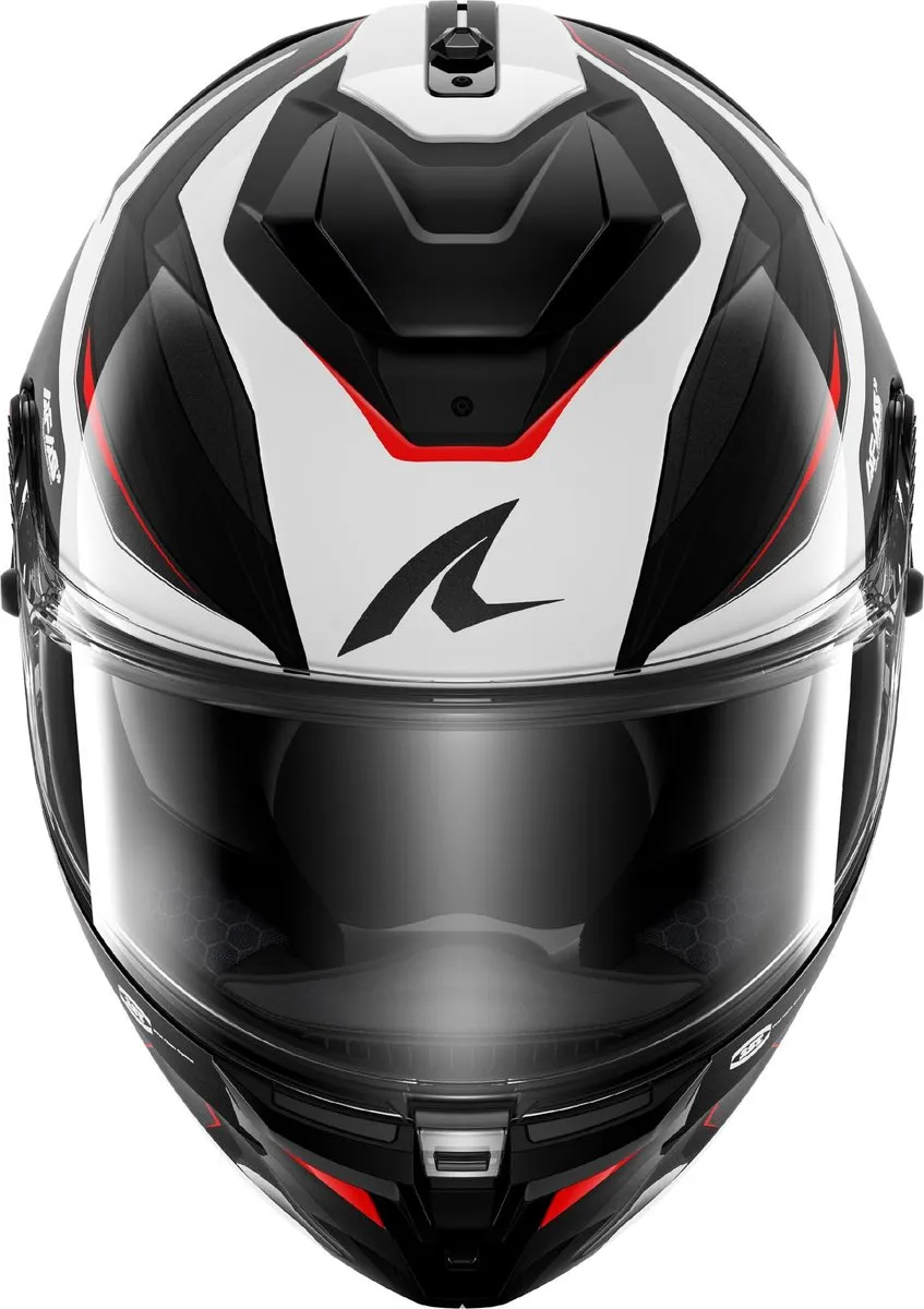 Shark Spartan GT Pro Mekarium Carbon Helm - L - Koolstof/Wit