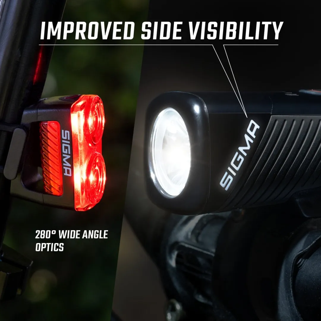 Sigma BUSTER 800 USB LED Verlichtingset - 800 Lumen - Zwart