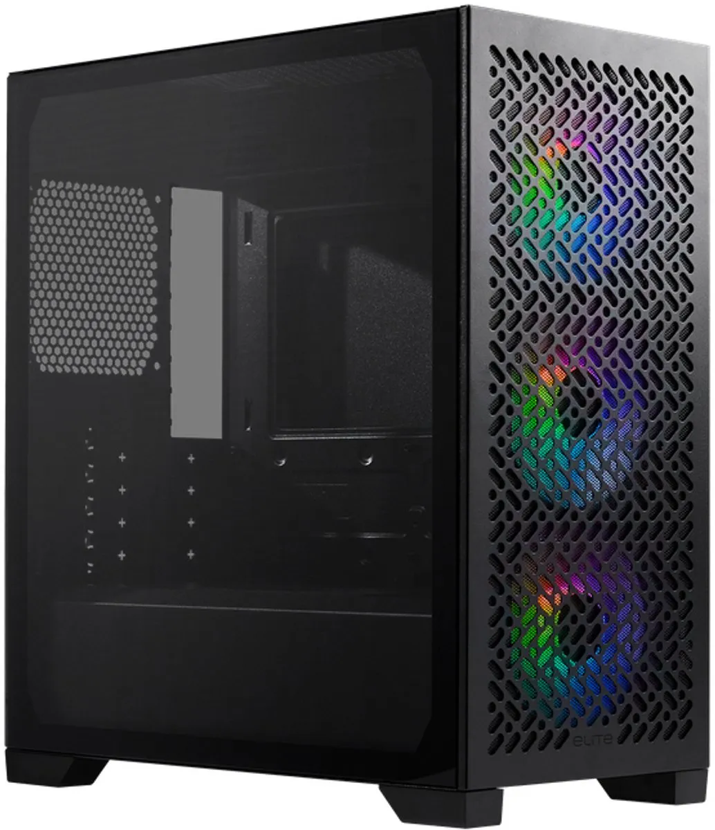 Cooler Master Elite 302 Mini Tower - Zwart
