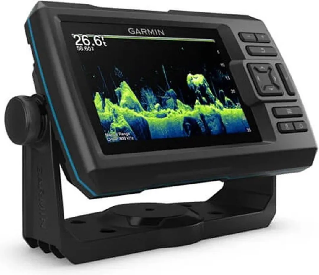 Garmin STRIKER Vivid 5cv Fishfinder - GT20-TM Transducer - Zwart