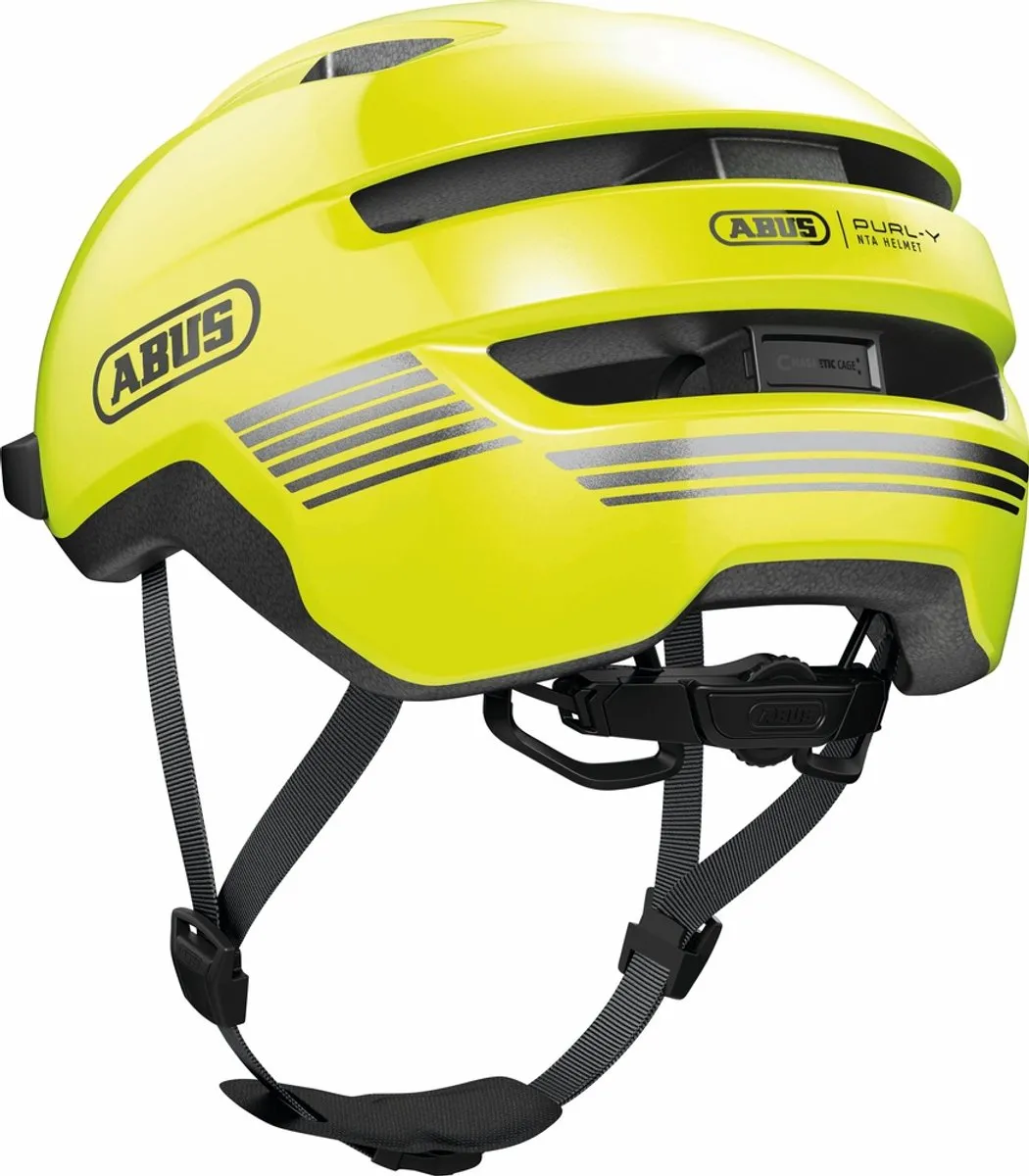 ABUS Purl-Y Fietshelm - S 51-55cm - Signalyellow