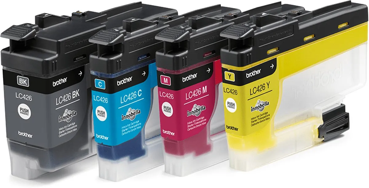 Brother LC-426VAL Cartridges - 4 Stuks - Zwart/Cyaan/Magenta/Geel