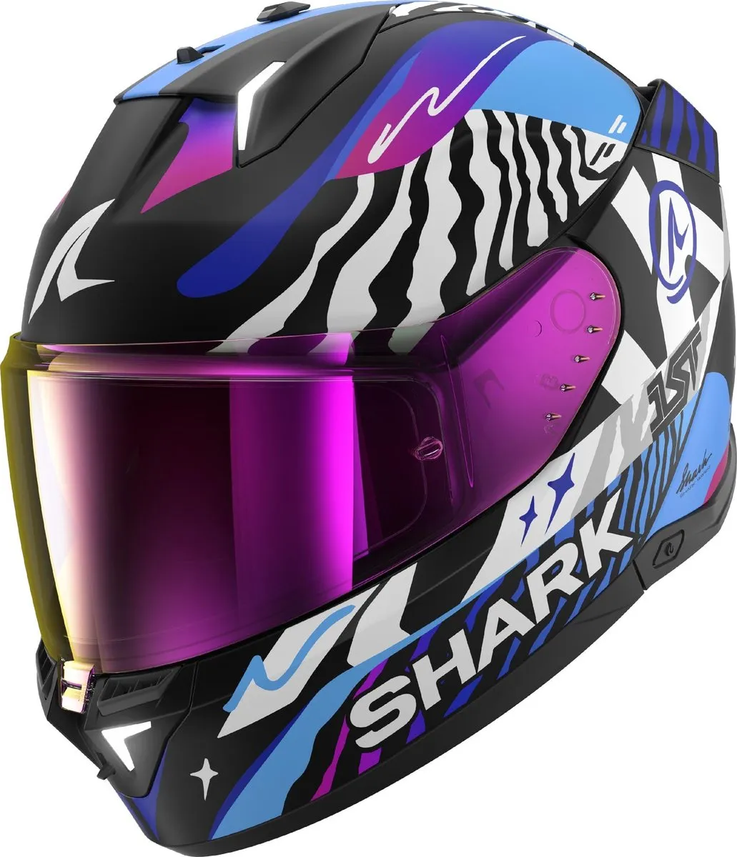 Shark Skwal i3 Speed Fancy Helm - XS - Oranje/Zwart/Wit