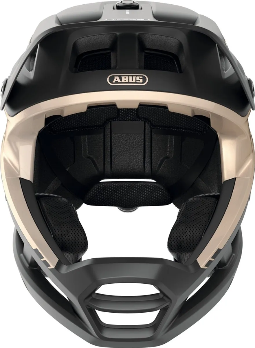 ABUS AirDrop MIPS Helm S/M 52-58cm - Zwart/Goud