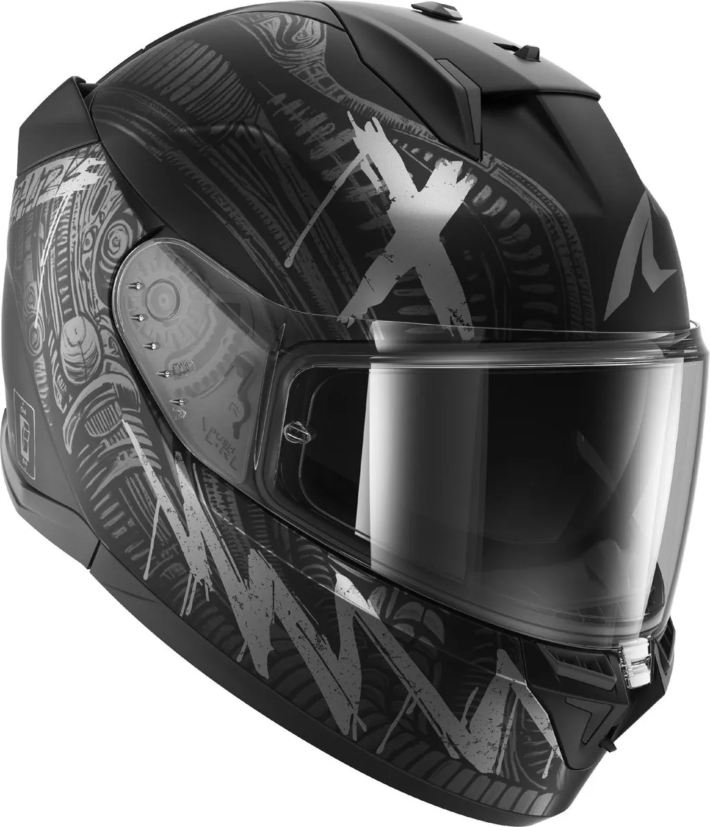Shark D-Skwal 3 Shiever Helm XS - Zwart