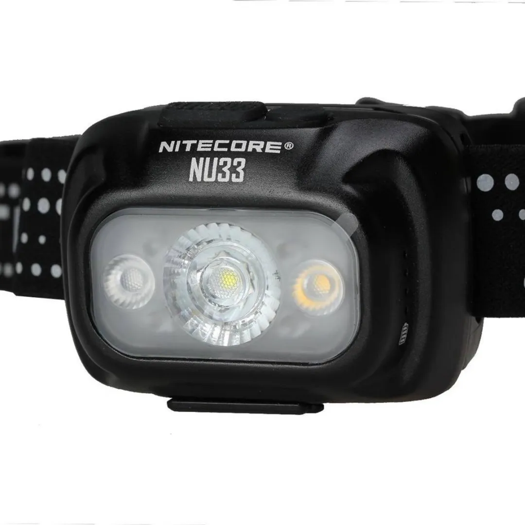 Nitecore NU33 Hoofdlamp Oplaadbaar - Zwart - afbeelding 6 van 6