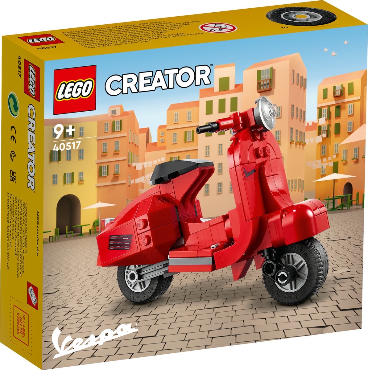 Lego 40517 mini Vespa scooter