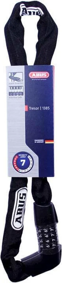 ABUS Tresor 1385/850 Kettingslot 85cm - Zwart