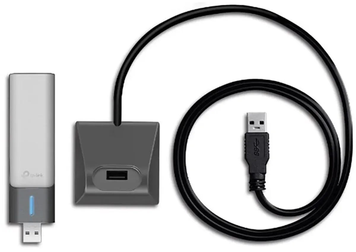 TP-Link Archer TX20UH USB WiFi 6 Adapter - 1800 Mbps - Grijs/Zwart