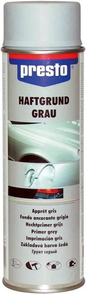 Presto Sneldrogende Primer 500ml - Grijs
