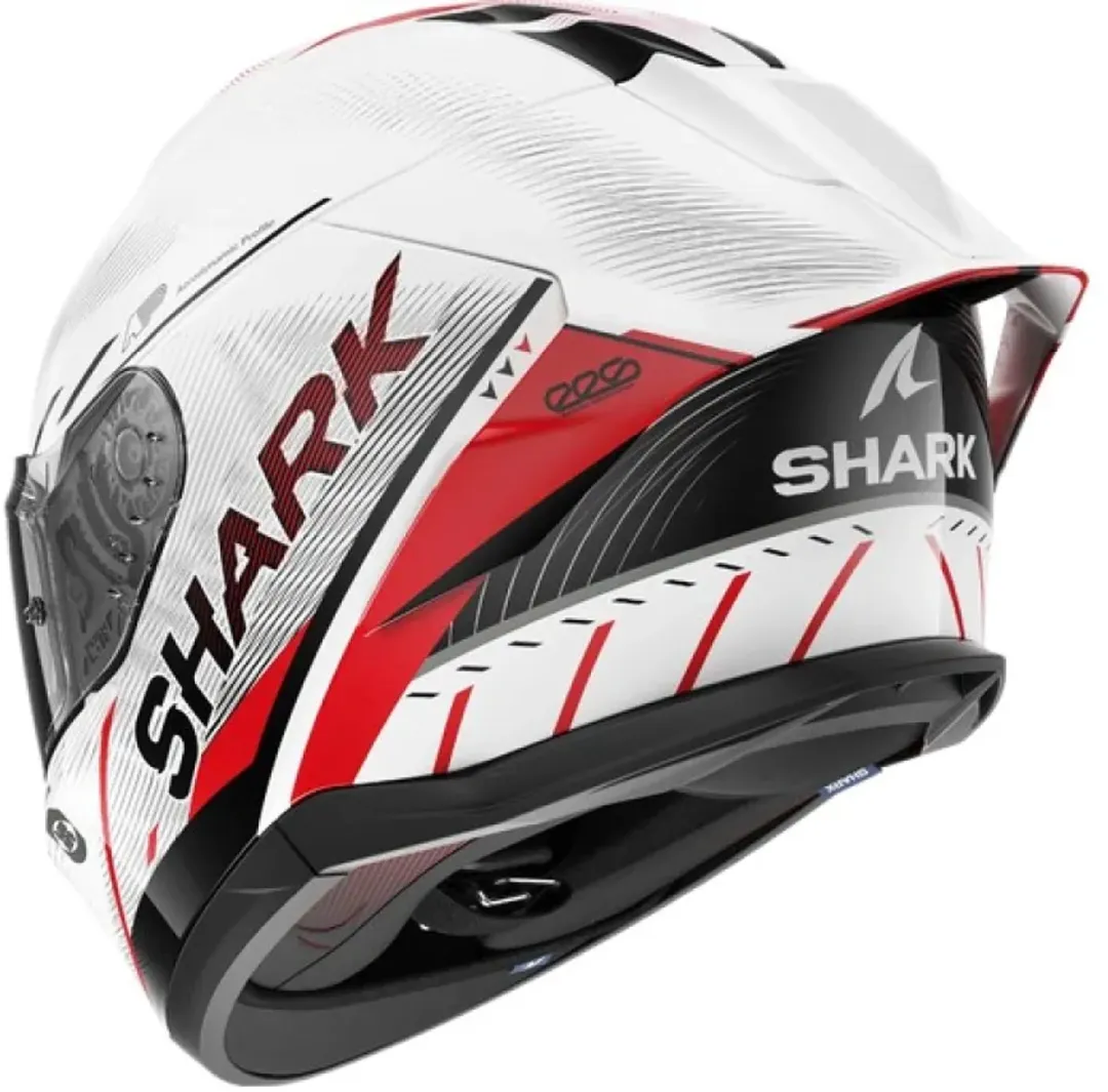 Shark Skwal Cup Speed Tech Helm M - Wit/Zwart/Rood