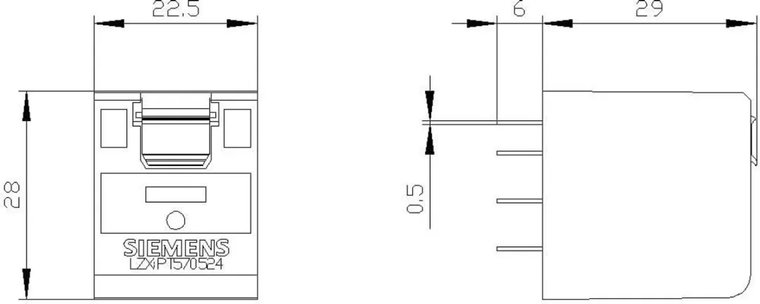 Siemens LZX:PT570524 Filter - Kleurloos