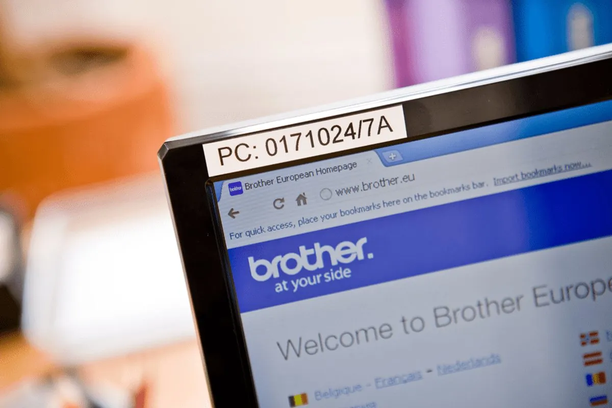 Brother TZE-231S Lettertape - Zwart op wit - afbeelding 6 van 6