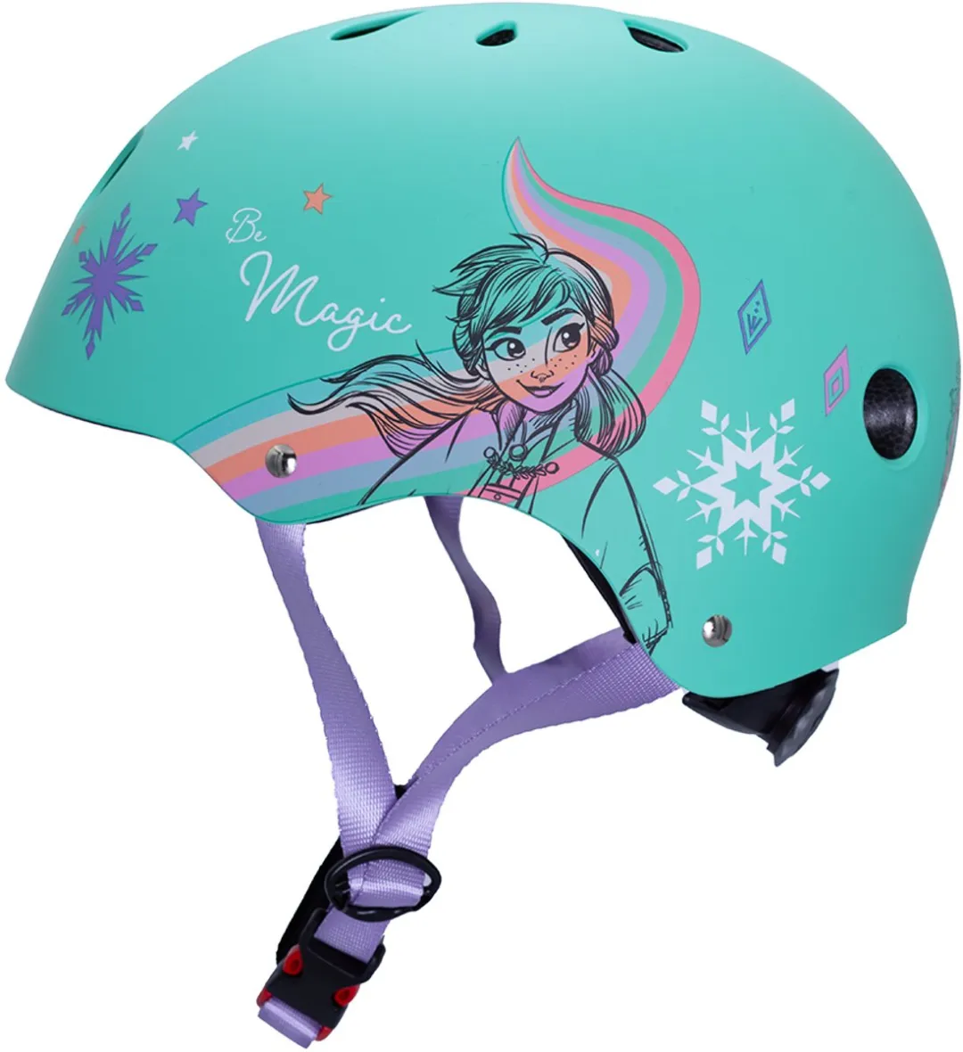 Disney Frozen Fietshelm - 52-56 cm - Turquoise