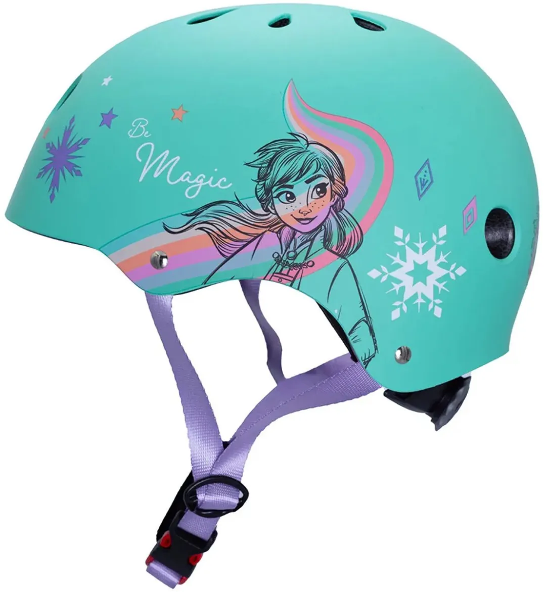 Disney Frozen Fietshelm - 52-56 cm - Turquoise - afbeelding 6 van 6