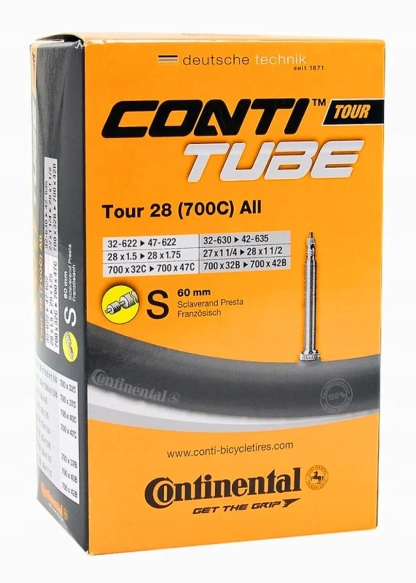 Continental 28 Tour All Binnenband 32/47-622 - SV60mm Ventiel