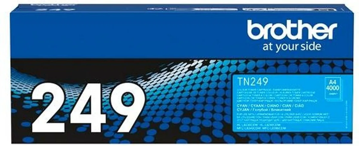 Brother TN-249C Toner Cyaan - 4.000 Pagina's - afbeelding 6 van 6