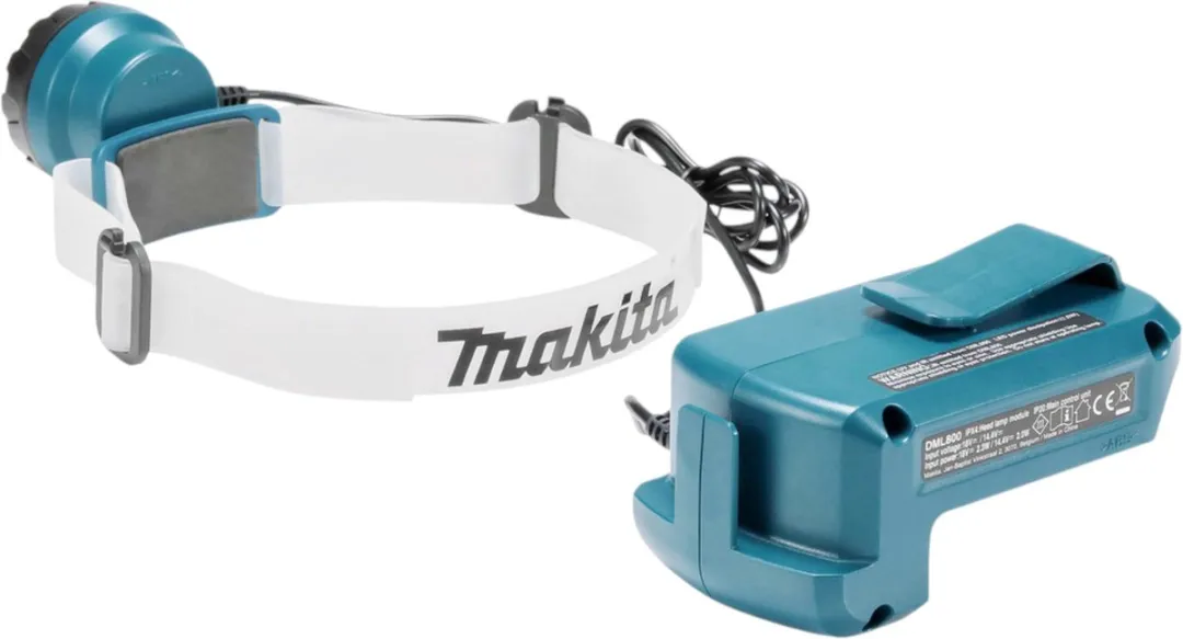 Makita DEBDML800 Hoofdlamp LED - 2000lx - Groen