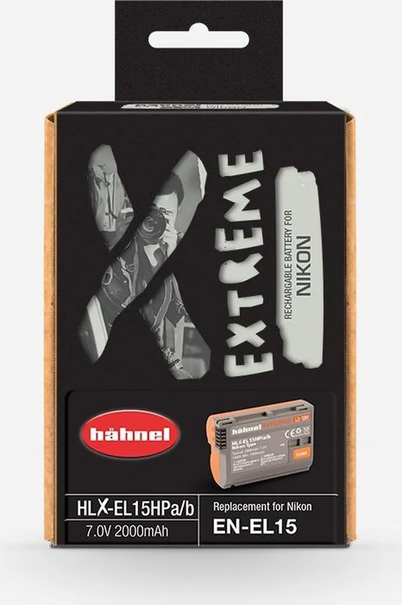 Nikon EN-EL15 Accu - 2000mAh - HLX-EL15HP