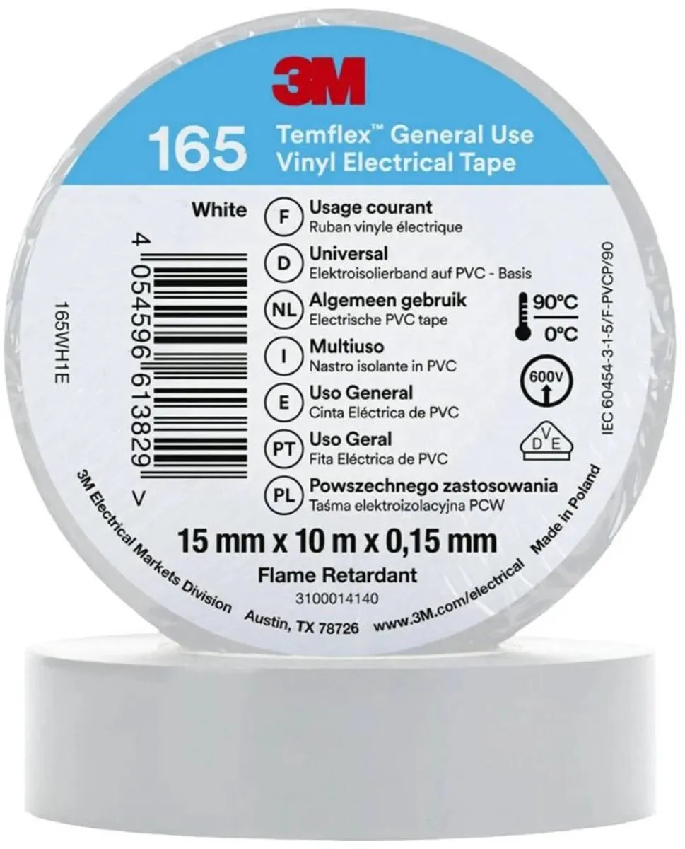 3M Temflex Isolatietape 15mm x 10m